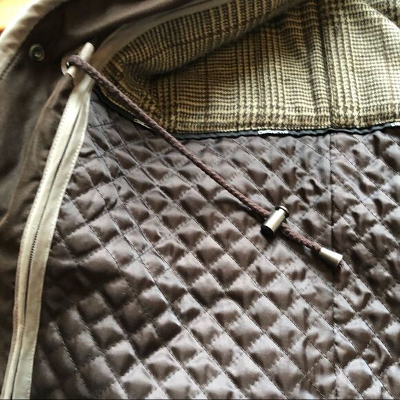 Liz Claiborne Outerwear Beautiful Brown winter coat lined Small - Picture 6 of 13